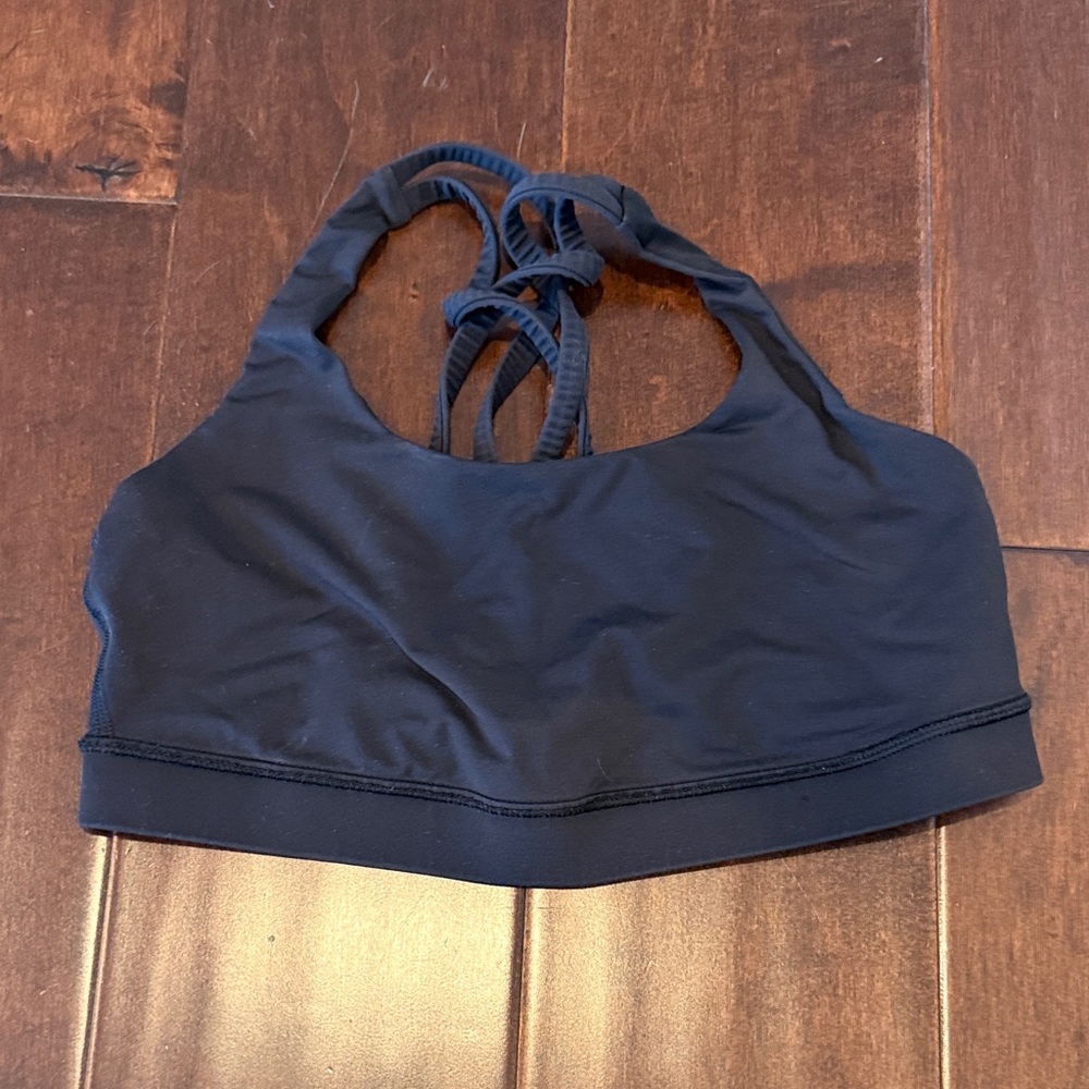 Lululemon Women's Black Sports Bra